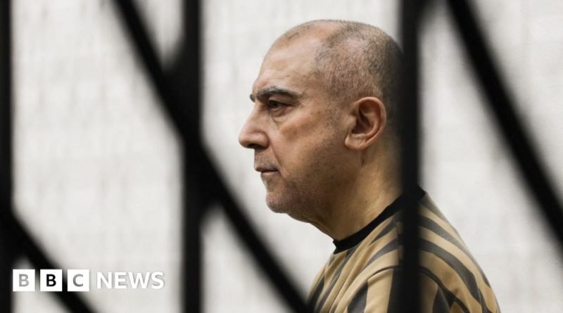 Courtroom scene emphasizing justice for Assad's regime victims.