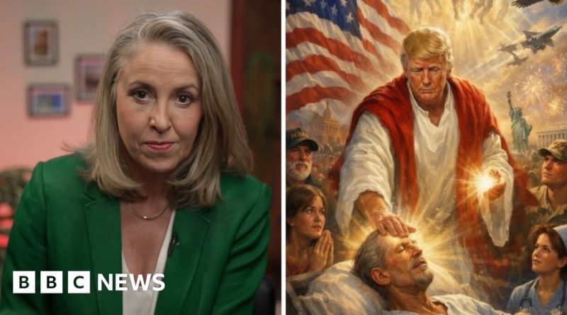 A diverse group of professionals discussing reactions to Trump comments in an office setting.