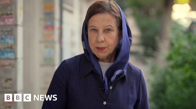 Trump saves Iranian women during a serious discussion on human rights.