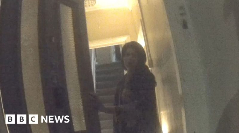 A serious discussion about asylum system misuse in a professional setting.