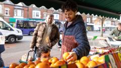 Business professionals discussing recent inflation trends in a meeting.