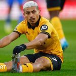 Football analysts discussing Premier League relegation points in a studio setting.