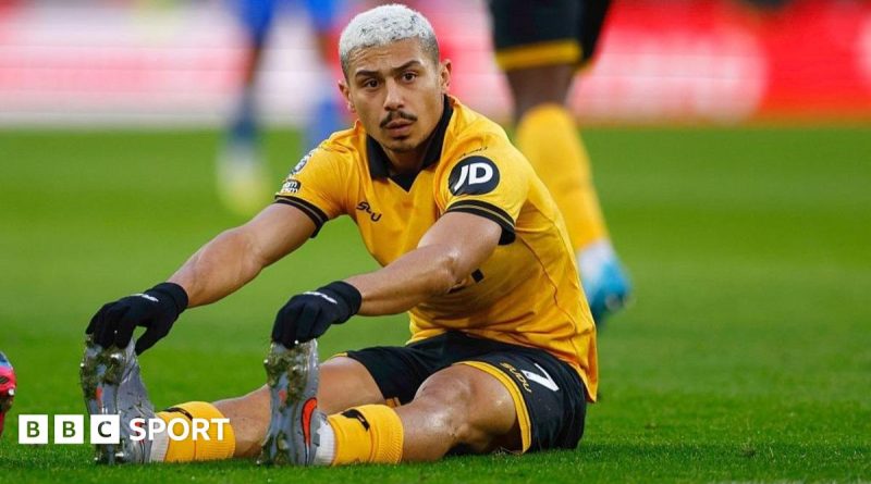 Football analysts discussing Premier League relegation points in a studio setting.