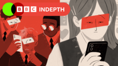 Group of diverse teenage girls discussing self-perception in a classroom.