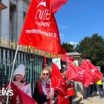 University staff strike for better pay adjustments amidst rising living costs.