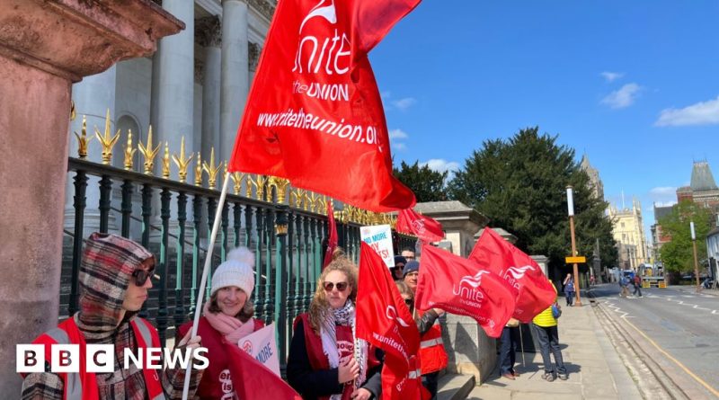 University staff strike for better pay adjustments amidst rising living costs.