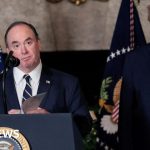 US Navy Secretary departure discusses leadership change in military.