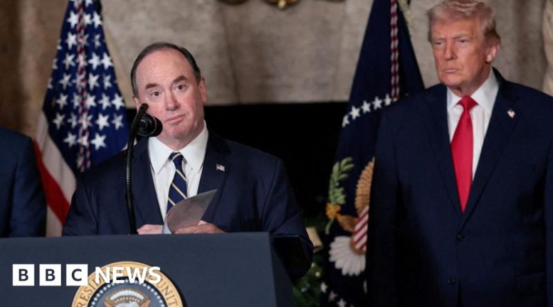 US Navy Secretary departure discusses leadership change in military.