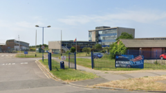 Young professionals discussing meningitis vaccination program in an office.