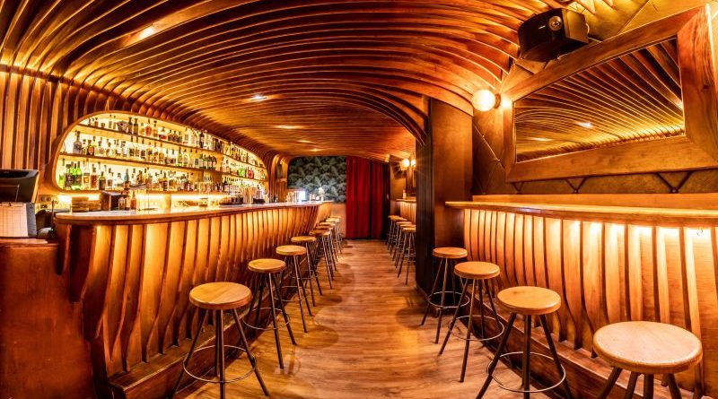 A lively bar in Barcelona highlighting the world's best bar experience.