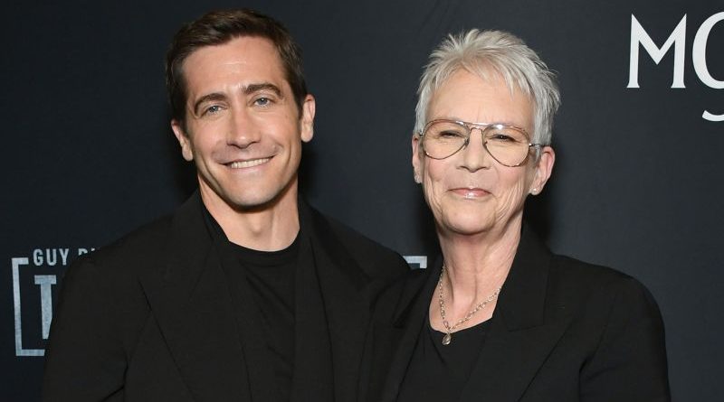 Jake Gyllenhaal and Jamie Lee Curtis bonding while baking bread during lockdown.