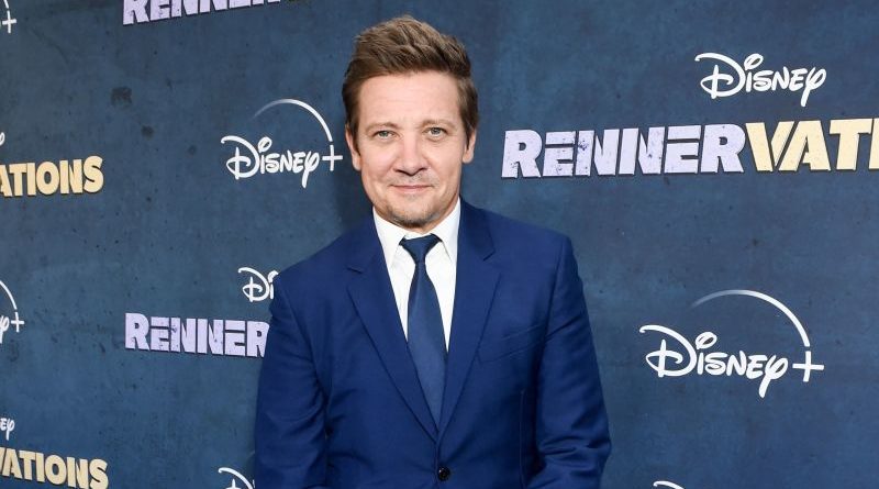 Support team assisting Jeremy Renner during his recovery process.