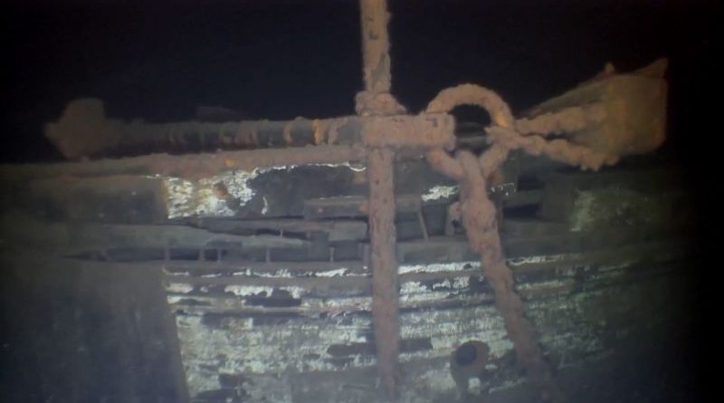 A peaceful view of Lake Superior, highlighting the historic shipwrecks below the water's surface.