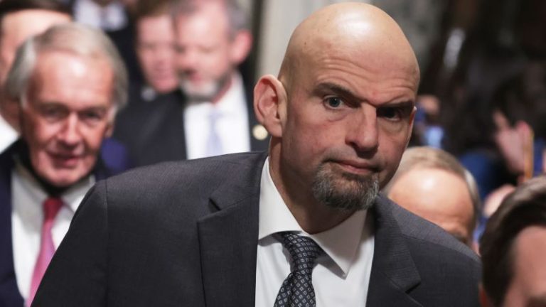 Senator John Fetterman discusses his depression and mental health awareness with professionals.