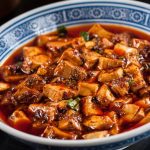A lively street market scene featuring must-try Chinese dishes.